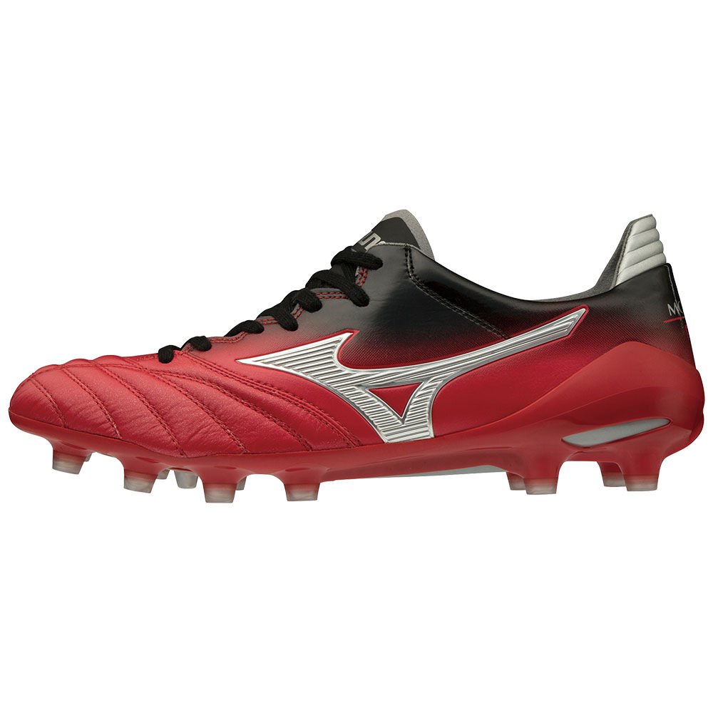 Mizuno MORELIA NEO II JAPAN Női Focicipő Piros/Titán/Fekete SJZ168735